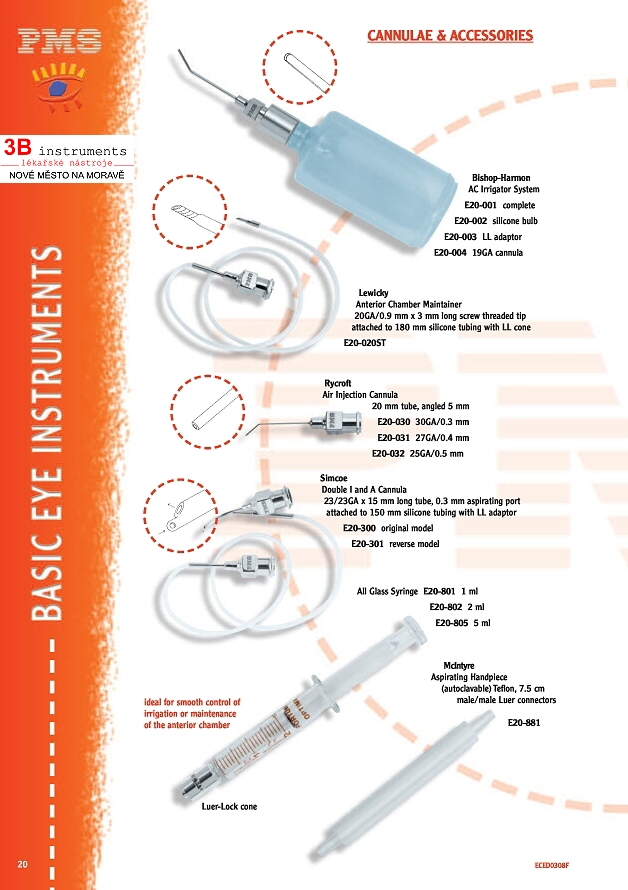 CANNULAE & ACCESSORIES