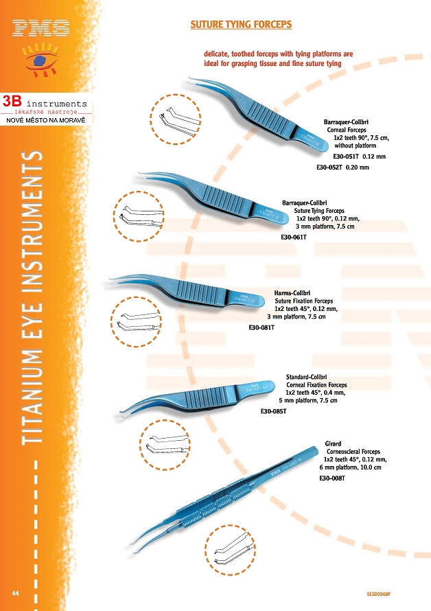 SUTURE TYING FORCEPS