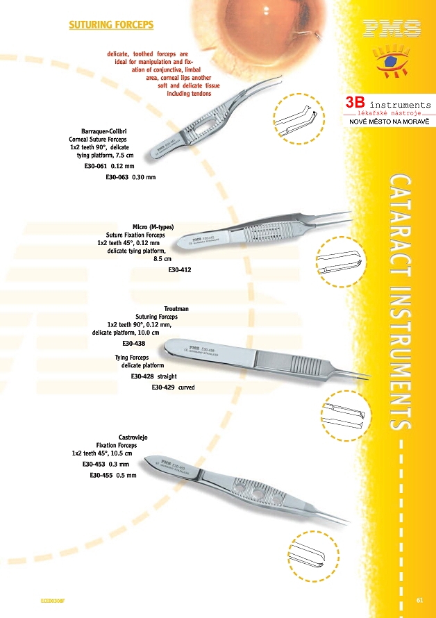 FIXATION AND SUTURING FORCEPS