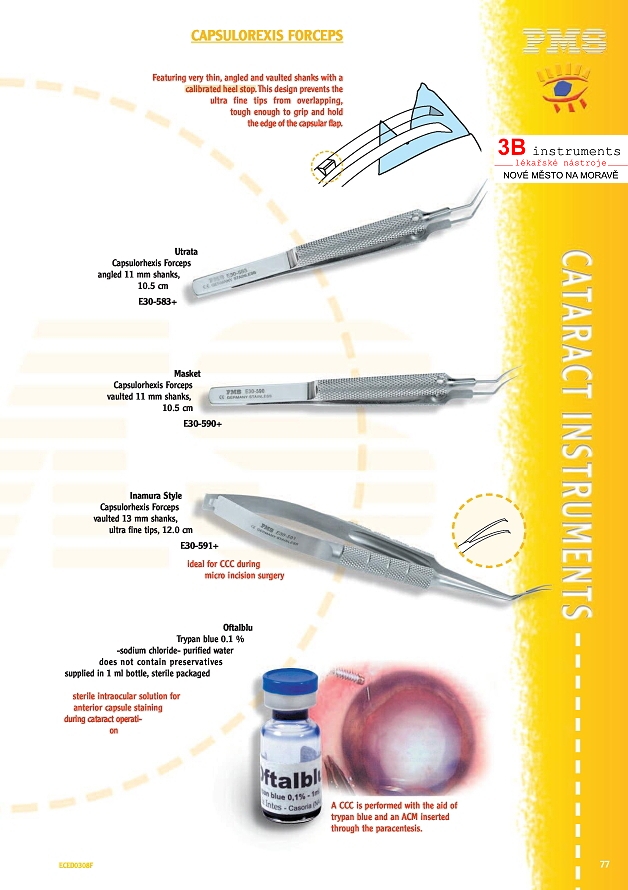 CAPSULORHEXIS FORCEPS