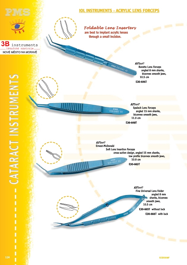 LENS IMPLANTATION INSTRUMENTS