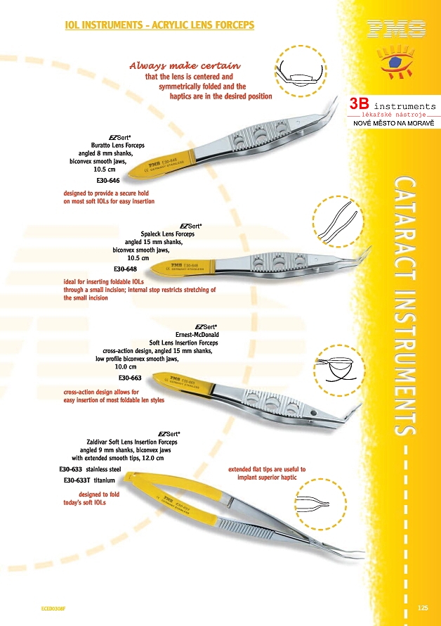 LENS IMPLANTATION INSTRUMENTS