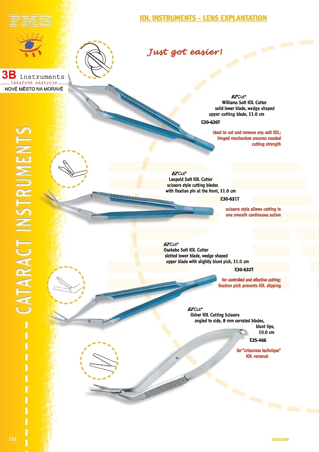 LENS EXPLANTATION INSTRUMENTS