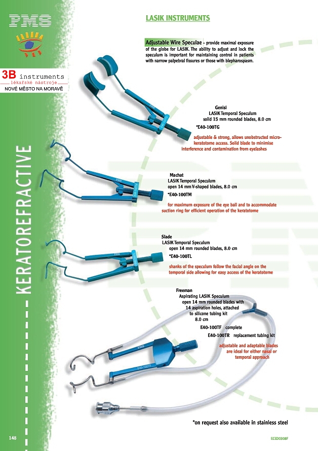 LASIK & PRK INSTRUMENTS