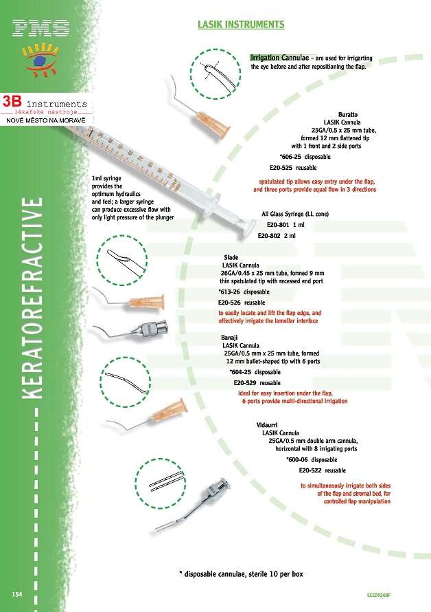 LASIK & PRK INSTRUMENTS