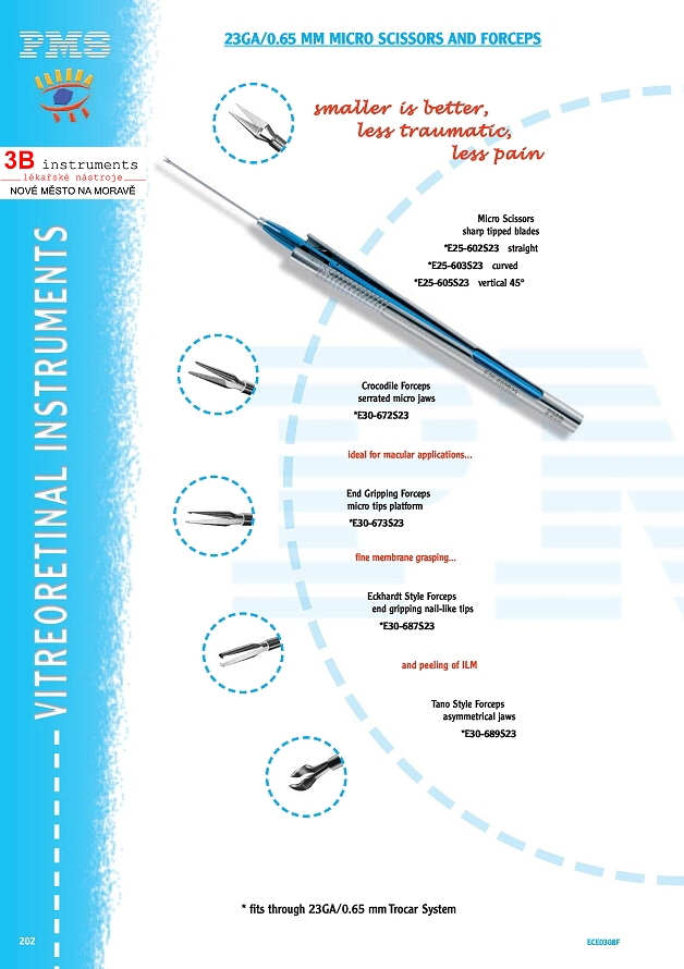 23/25GA CANNULAE & INSTRUMENTS