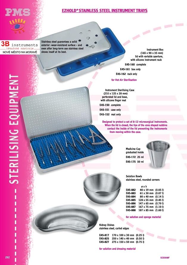 EZHOLD INSTRUMENT TRAYS