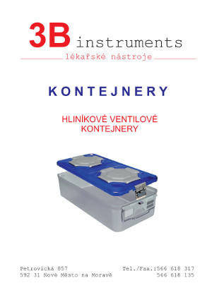 KONTAJNERY VENTIL HLINÍK