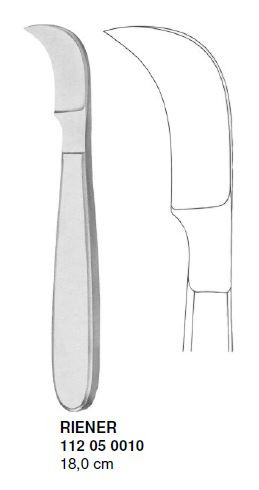 Nôž na sádrové obväzy Reiner, 255 mm