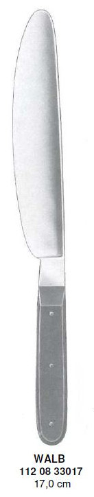 Nôž patologický Walb, čepeľ 170 mm