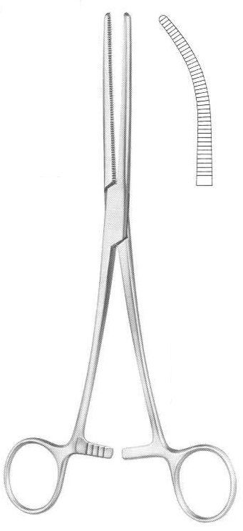 Svorka R-P, zahnutá, 140 mm