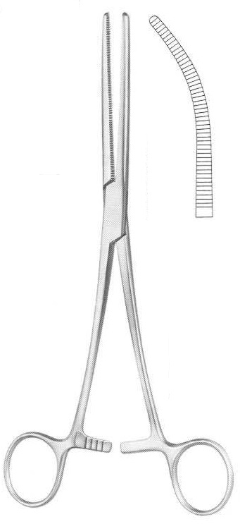 Svorka R-P, zahnutá, 160 mm