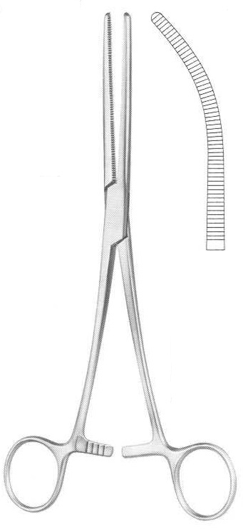 Svorka R-P, zahnutá, 180 mm