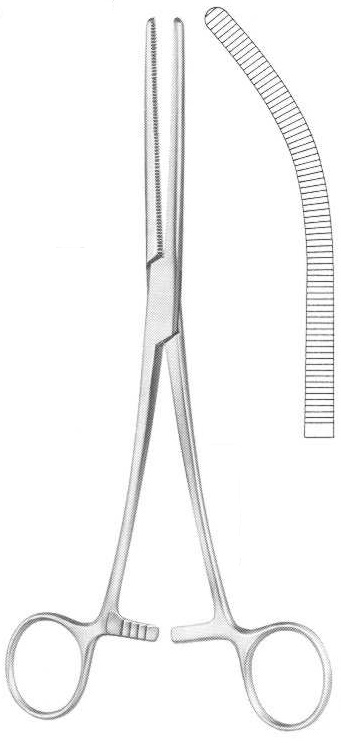Svorka R-P, zahnutá, 220 mm