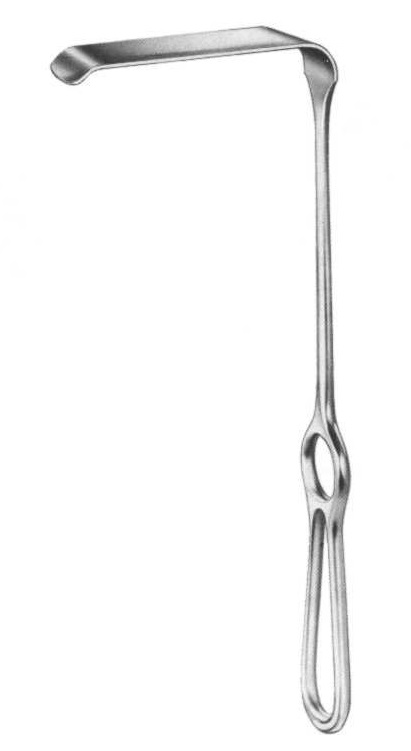Hák Langenbeck 42×12 mm, dĺžka 210 mm