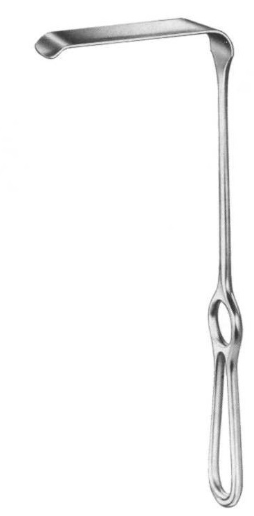 Hák na rany Obwegeser, 80x16 mm
