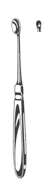 Lyžička ostrá, oválna, 3,5 mm