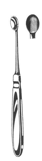 Lyžička ostrá, oválna, 8,0 mm