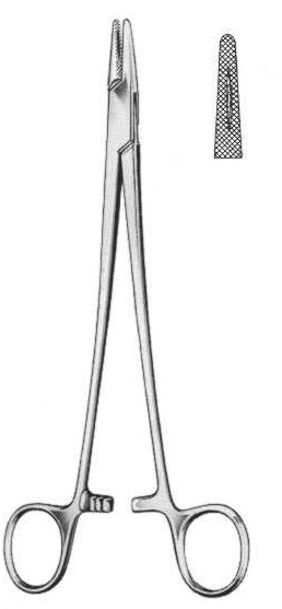 Ihelec hĺbkový, rovný, 165 mm